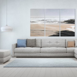 Toile 40 x 60 - Nuageux à la plage