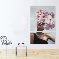Canvas 40 x 60 - See life in flowers