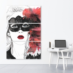 Toile 40 x 60 - Bal masqué