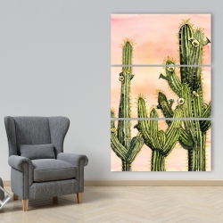 Toile 40 x 60 - Cactus weberocereus
