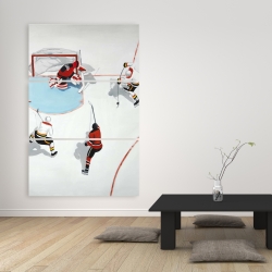 Canvas 40 x 60 - Eventful hockey game