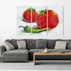 Canvas 40 x 60 - Tomatoes with jalapeño