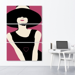 Toile 40 x 60 - Mon coeur à moi