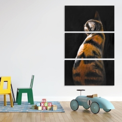 Canvas 40 x 60 - Spotted cat