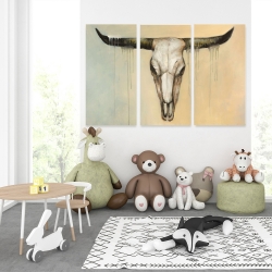 Toile 40 x 60 - Crâne de taureau