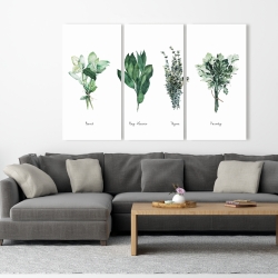 Canvas 40 x 60 - Fine herbs