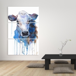Canvas 40 x 60 - Watercolor jersey cow