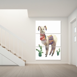Canvas 40 x 60 - Lama parade
