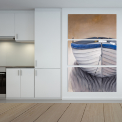Toile 40 x 60 - Un canoë