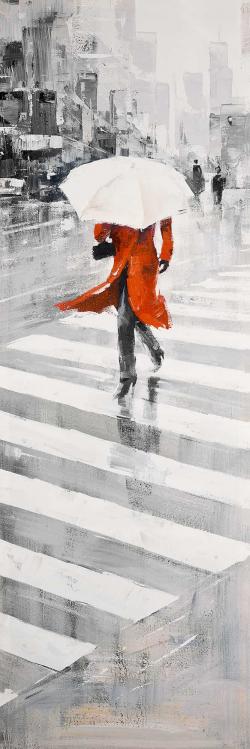 Jour pluvieux dans la ville