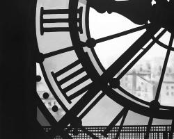Clock at the orsay museum