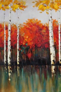 Bouleaux en automne