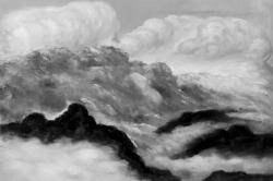 Grey clouds