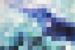 Paysage pixelisé