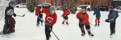 Jeunes joueurs de hockey