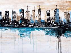 Buildings on the horizon