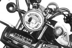 Realistic motorcycle