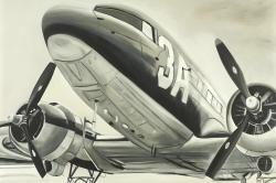 Vintage airplane