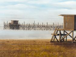 Lifeguard tower at the beach