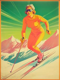 Alpine skier