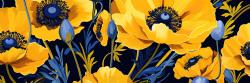 Jaune et bleu
