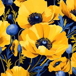 Jaune et bleu