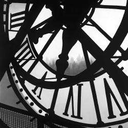 Horloge géante au musée d'orsay