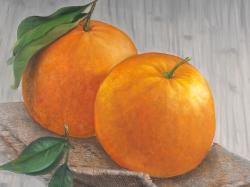 Two oranges