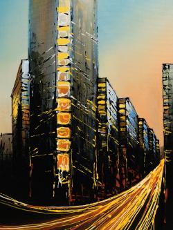 Flatiron building en lumière