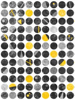 Cercles abstrait