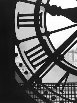 Clock at the orsay museum