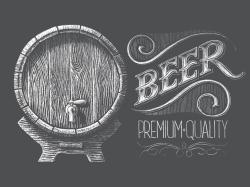Old beer sign