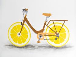Lemon wheel bike
