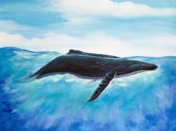 Baleine bleue