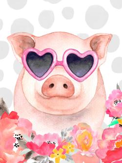 Little pig in love
