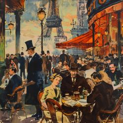 à table