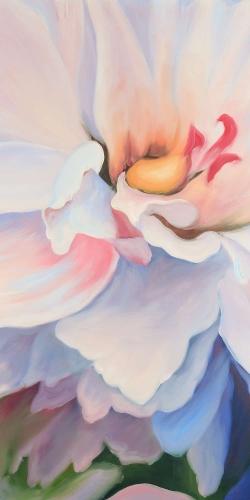Fleur aux teintes pastel