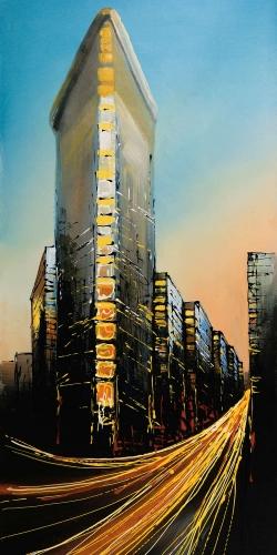 Flatiron building en lumière