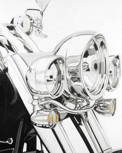 Lumière d'une moto
