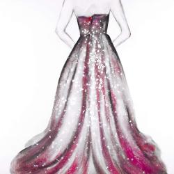  robe de princesse rose