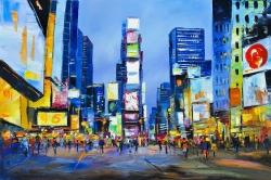 Paysage urbain dans times square