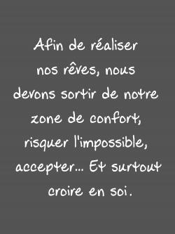 Réaliser nos rêves