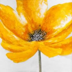 Grosse fleur jaune