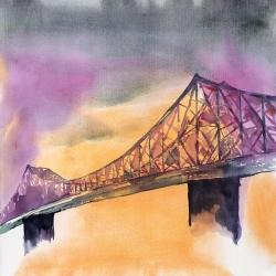 Montreal jacques-cartier bridge