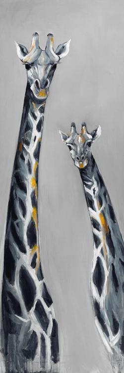 Steel blue giraffe