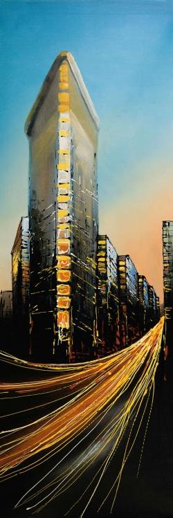 Flatiron building en lumière