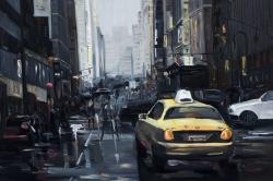 New york in the dark