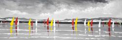 Sailing on the lake