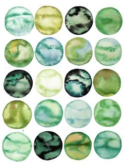 Cercles verts