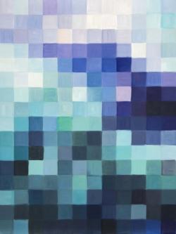 Paysage pixelisé
